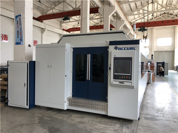 CNC shop flatbed full spectrum 2kw fiber laser cutter at metal cutting machine para sa sale