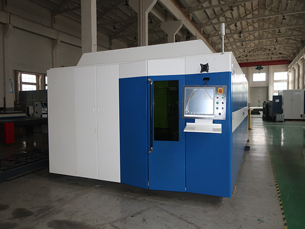 Cover-kalakal Exchange pallet CNC Metal Fiber Laser Pipe Tube Cutting Machine Presyo